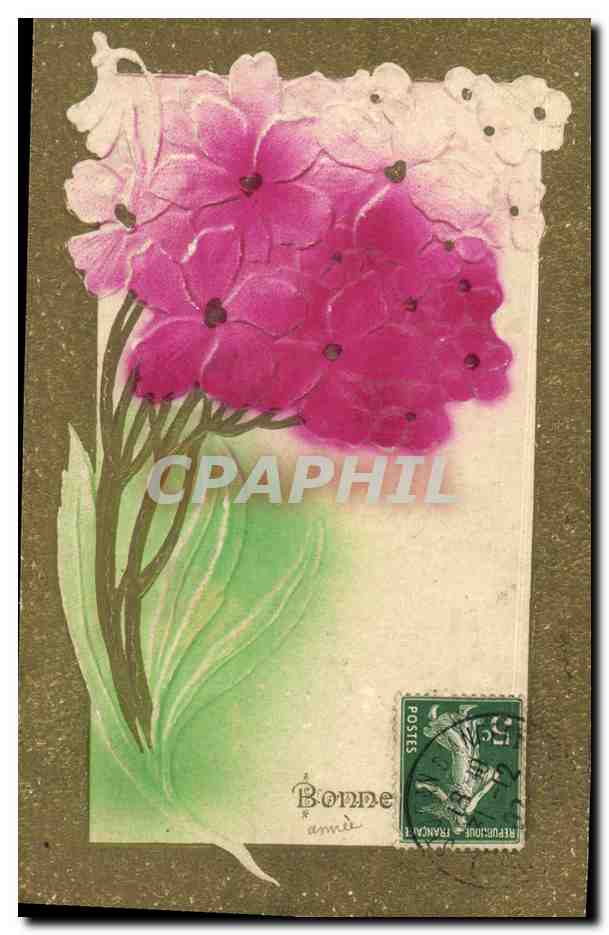CPA Fantaisie Fleurs 