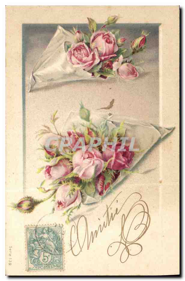 CPA Fantaisie Fleurs 