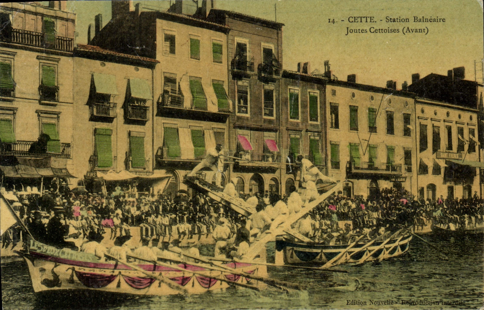 CETTE - Seaside Station - Cettoise Jousts (Before) - New Edition