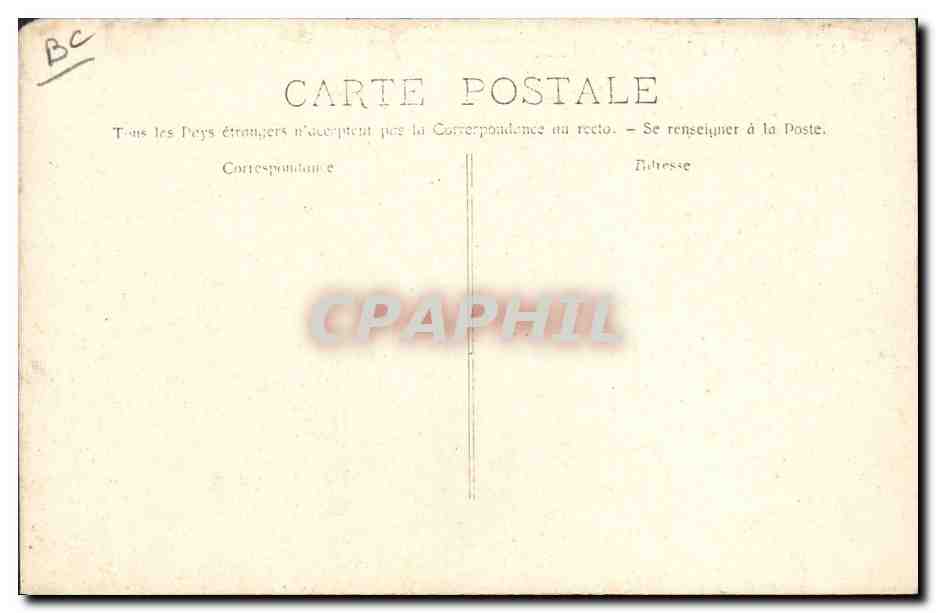 CPA Cette Joutes En garde  — Rückseite