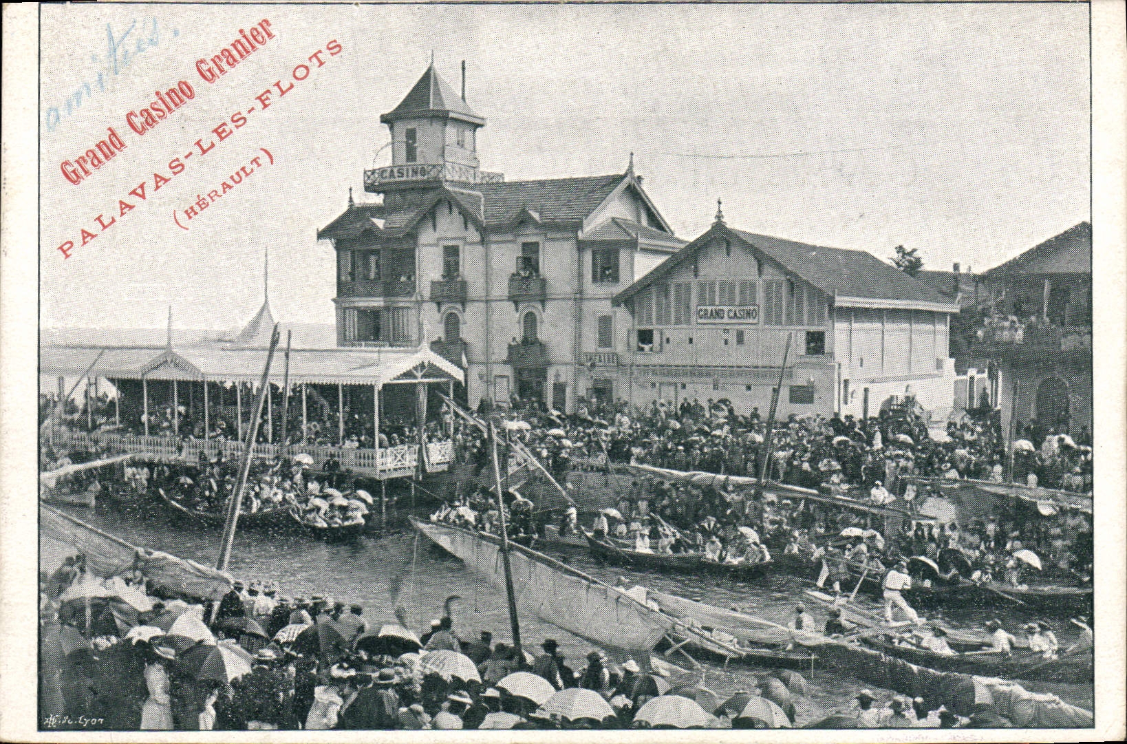 CPA Palavas les Flots Grand casino Granier 