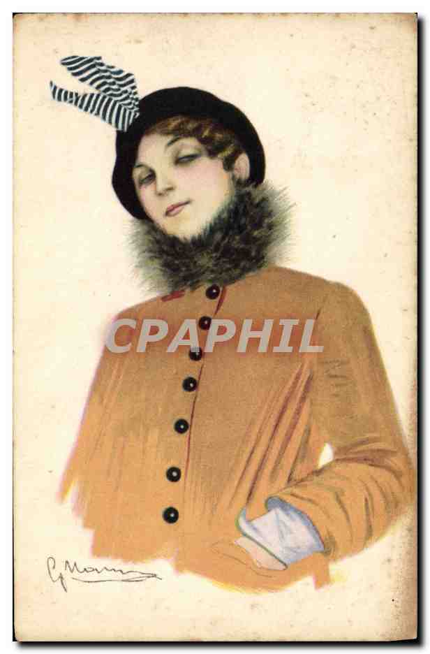 CPA Fantaisie Illustrateur Femme