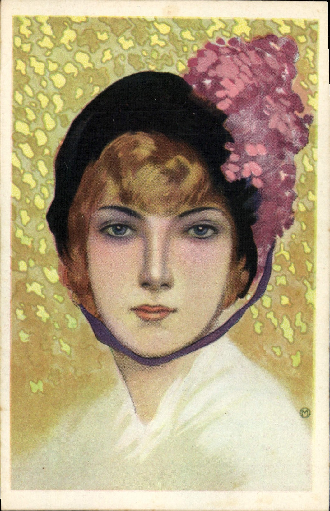CPA Fantaisie Illustrateur Femme