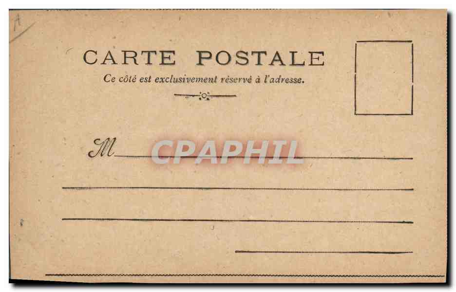 CPA Fantaisie Illustrateur Nos enfants La cavalerie soutenue par l'infanterie Cheval — Rückseite