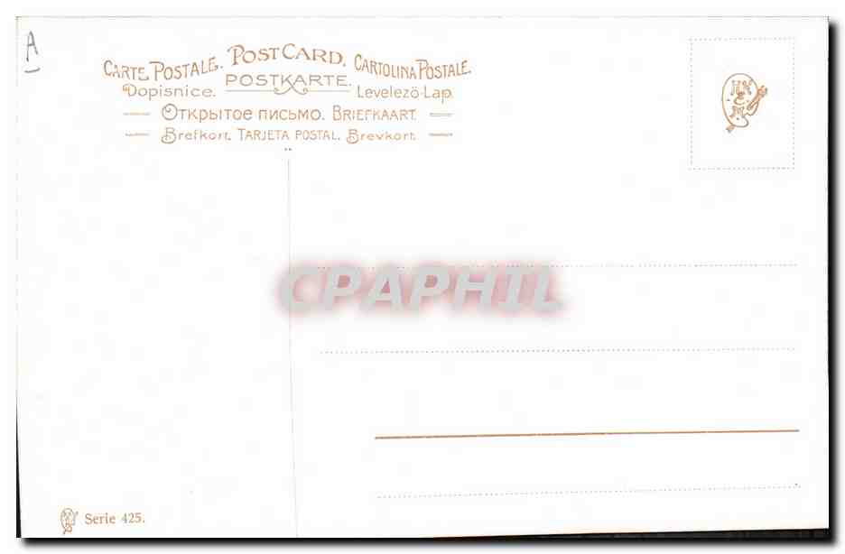 CPA Chien Chiens Basset  — Verso