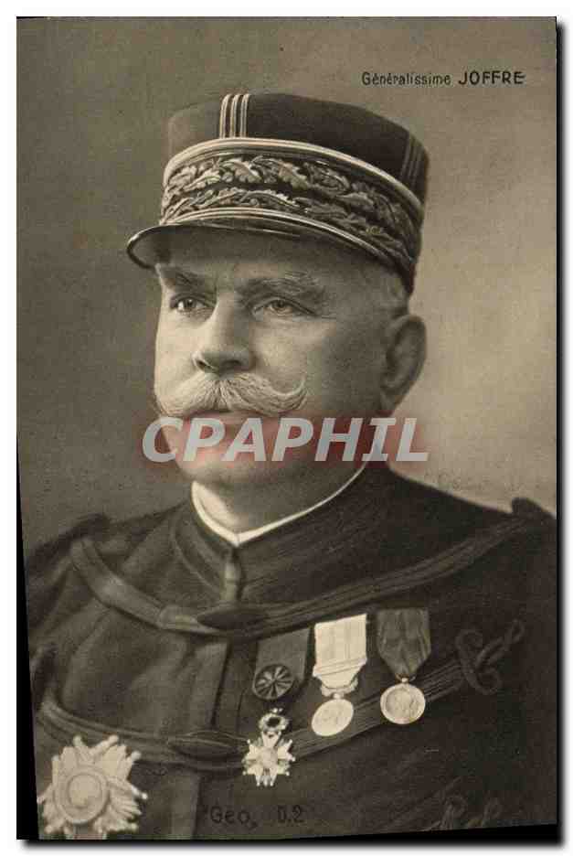 CPA Militaria Generalissime Joffre
