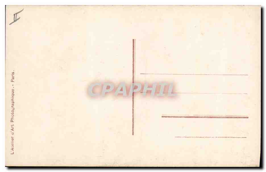 CPA Militaria le General Joffre — Verso