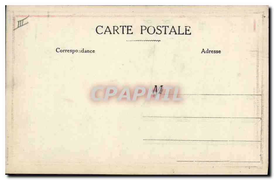 CPA Militaria Joffre Pater Noster — Verso