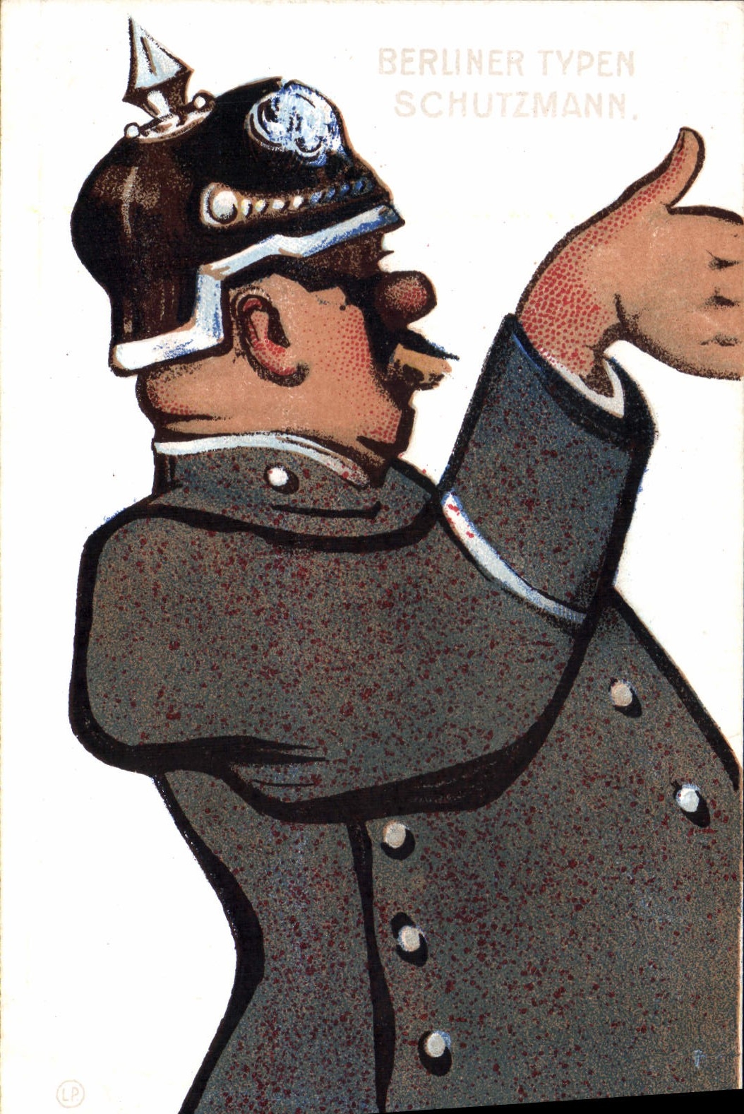 CPA Militaria Officier Allemand