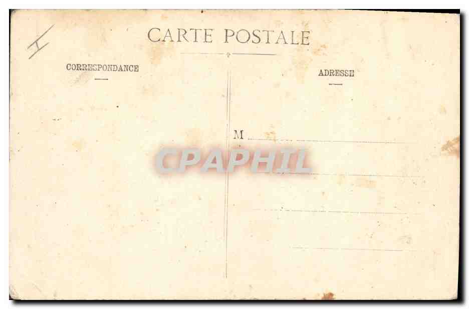 CPA Militaria Tombes allemandes Col de la Chipote — Rückseite