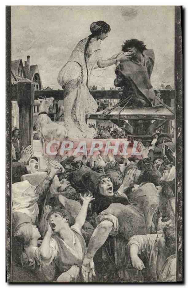 CPA Paris Maison de Victor Hugo Quasimodo et Esmeralda Notre Dame de Paris 
