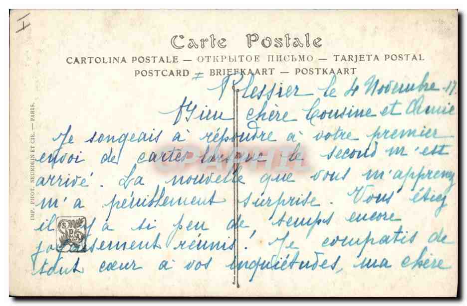 CPA Salons de Paris Rodolphe Ernst Sa seule joie  — Rückseite