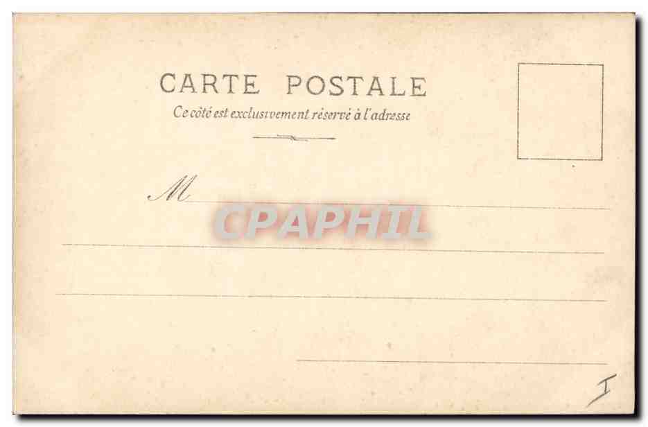 La Baronne de Kaudener à sa fille — Musée du Louvre — Série N°97 — éditeur S.I.R. — Verso