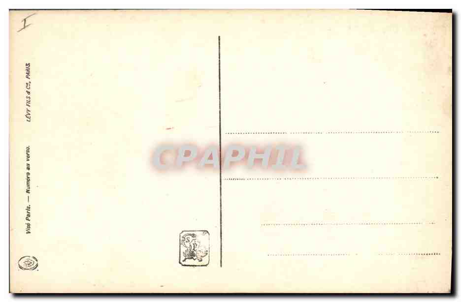 CPA Salons de Paris 1918 Leon Bellemont Fete a l'orphelinat  — Verso