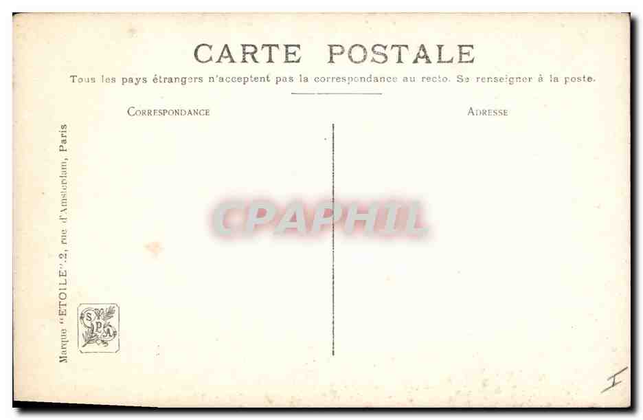 CPA Salon 1909 Henri Motte la communion de l'aieule  — Verso