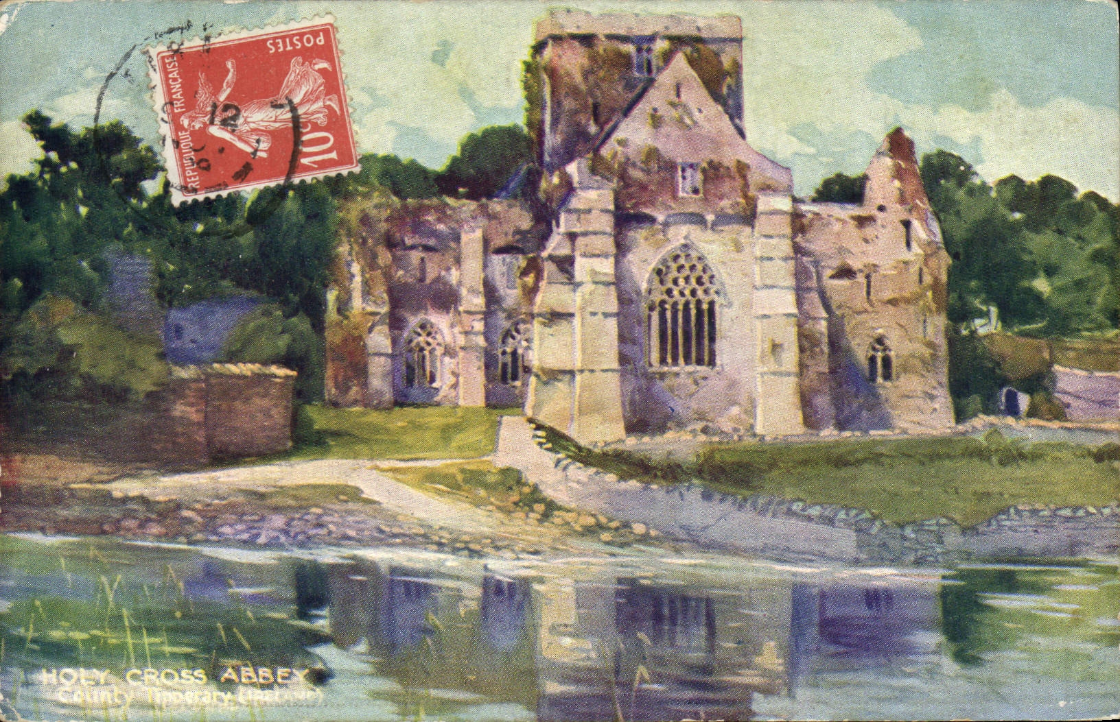 CPA Holy Cross Abbey County Tipperary Irlande Ireland
