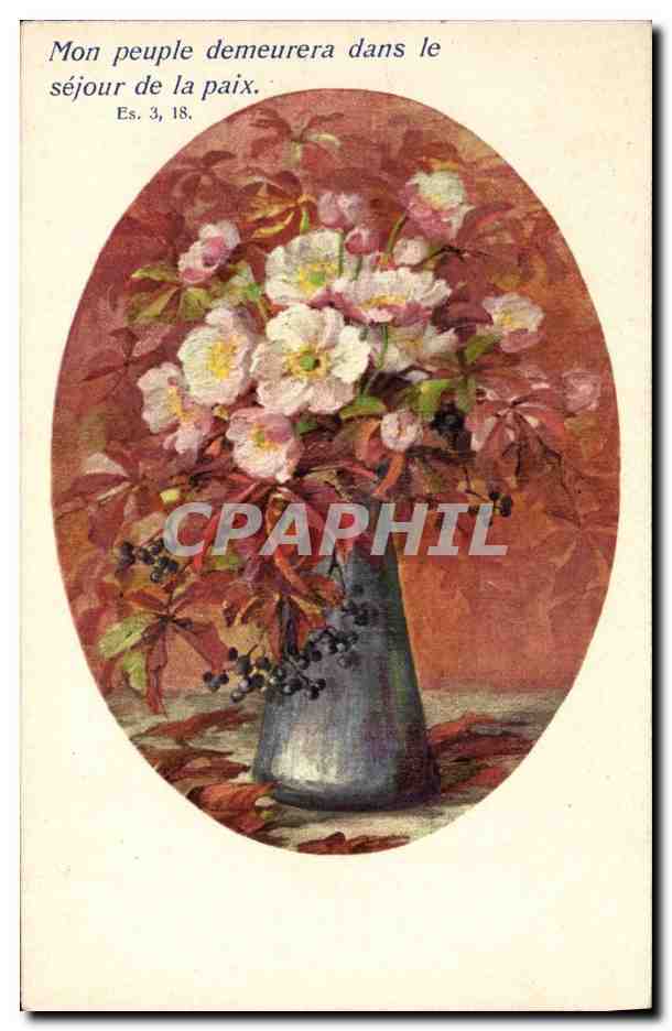 CPA Fleurs 