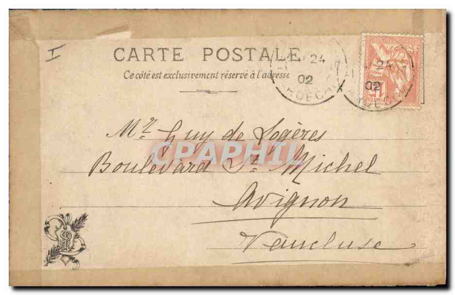 CPA Salon 1901 Pegot Ogier Le cidre repandu  — Verso