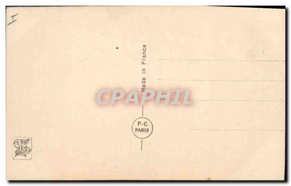 CPA Salon de Paris Barthalot Causerie  — Rückseite