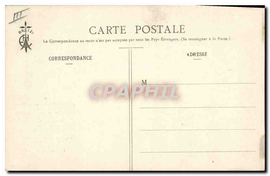 CPA Folklore Les chansons de Botrel Les petits sabots Enfants  — Verso