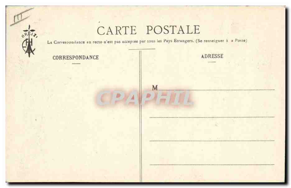 CPA Folklore Les chansons de Botrel Les petits sabots Enfants  — Verso