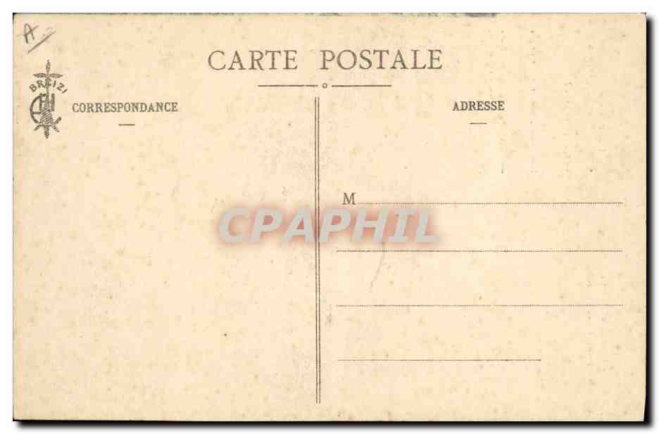 CPA Folklore Doric et Lena Idylle en vers par Th Botrel  — Verso