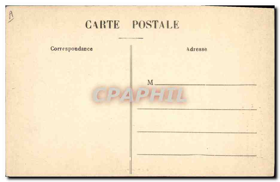 CPA Folklore Coiffe des dimanches Femme  — Verso