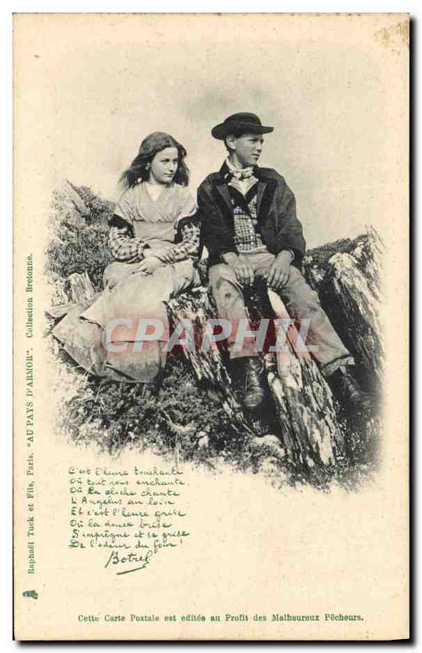 CPA Folklore Botrel 