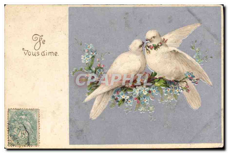 CPA Fantaisie Fleurs Colombes 