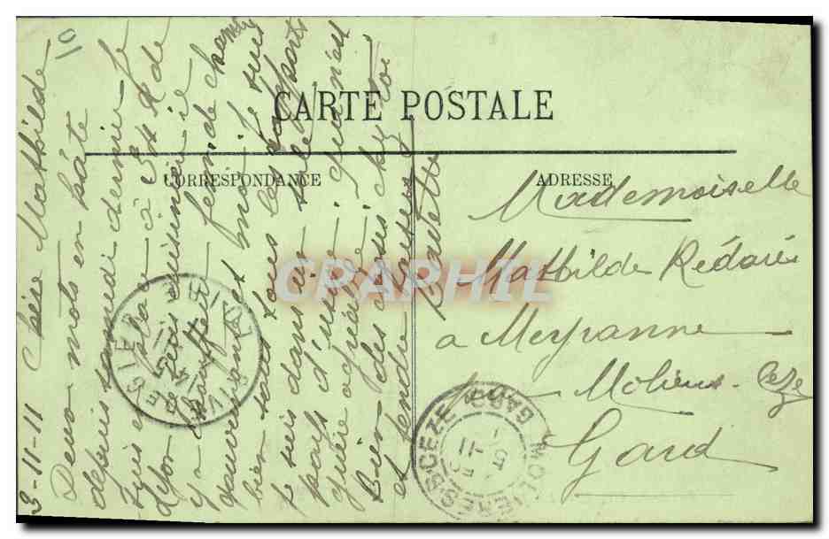 CPA Rive de Gier Les joutes  — Rückseite