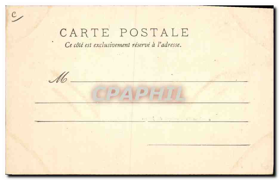 CPA Cette Vue panoramique des joutes  — Rückseite