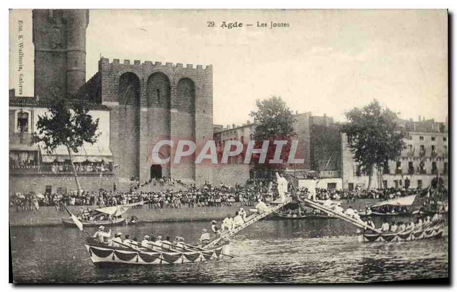 CPA Agde Les joutes 