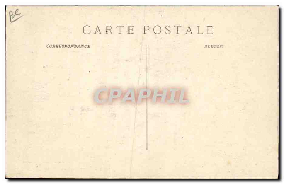 CPA Cette Les joutes Apres  — Rückseite