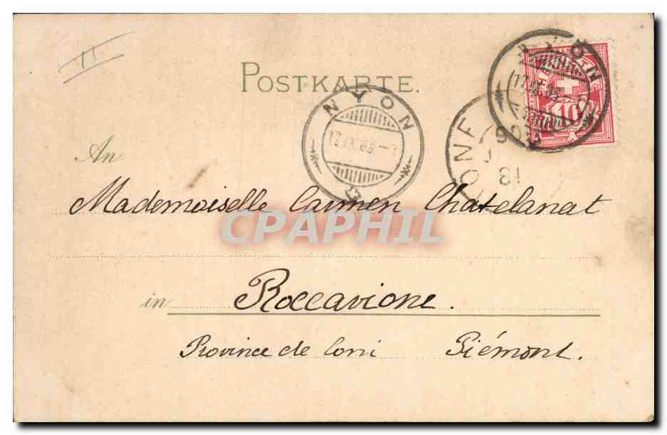 CPA Fantaisie Illustrateur Femme Mailick  — Rückseite