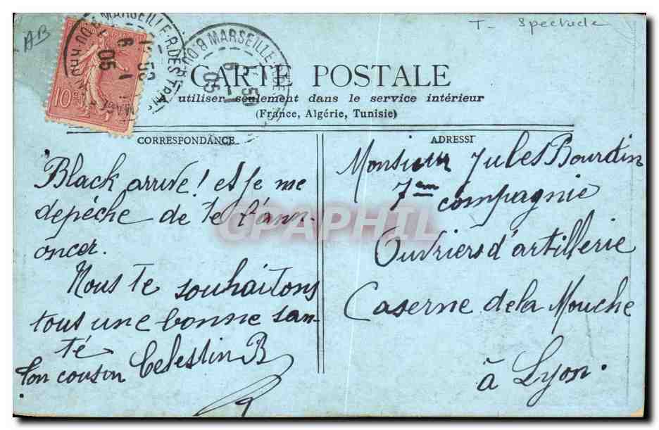 Judic — Variétés — M.J.S. — Verso