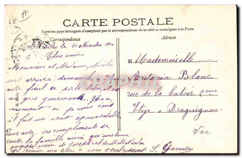 Toulon — Place d'Armes et la Musique — Edition d'Art Toulon — Reverso