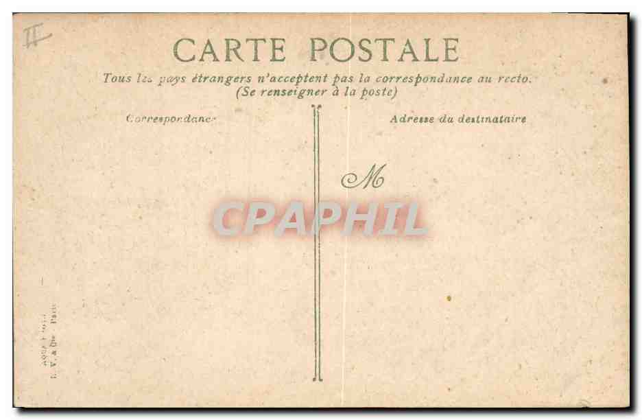 CPA Kiosque St Raphael Pavillon de la musique  — Verso