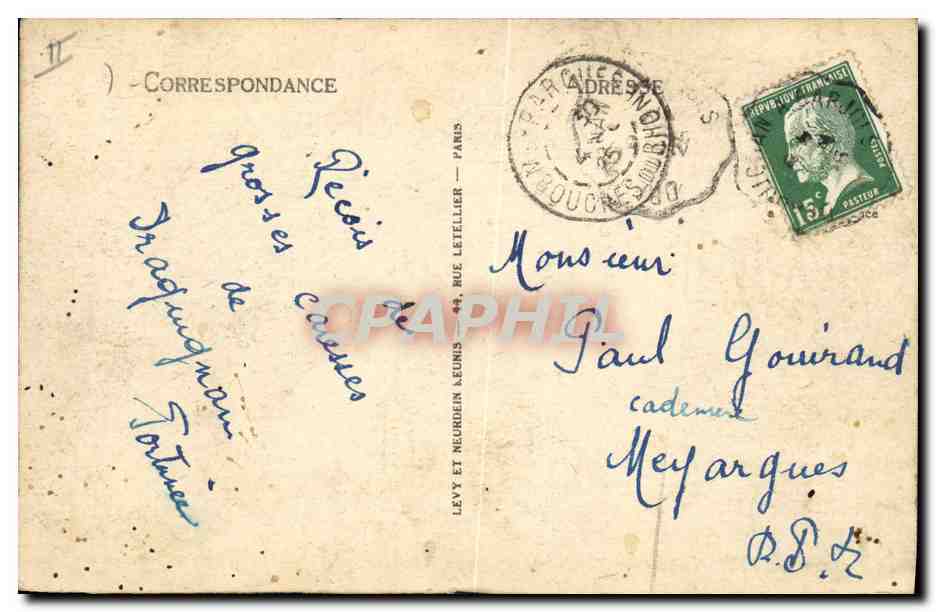 CPA Kiosque de la musique Draguignan  — Rückseite