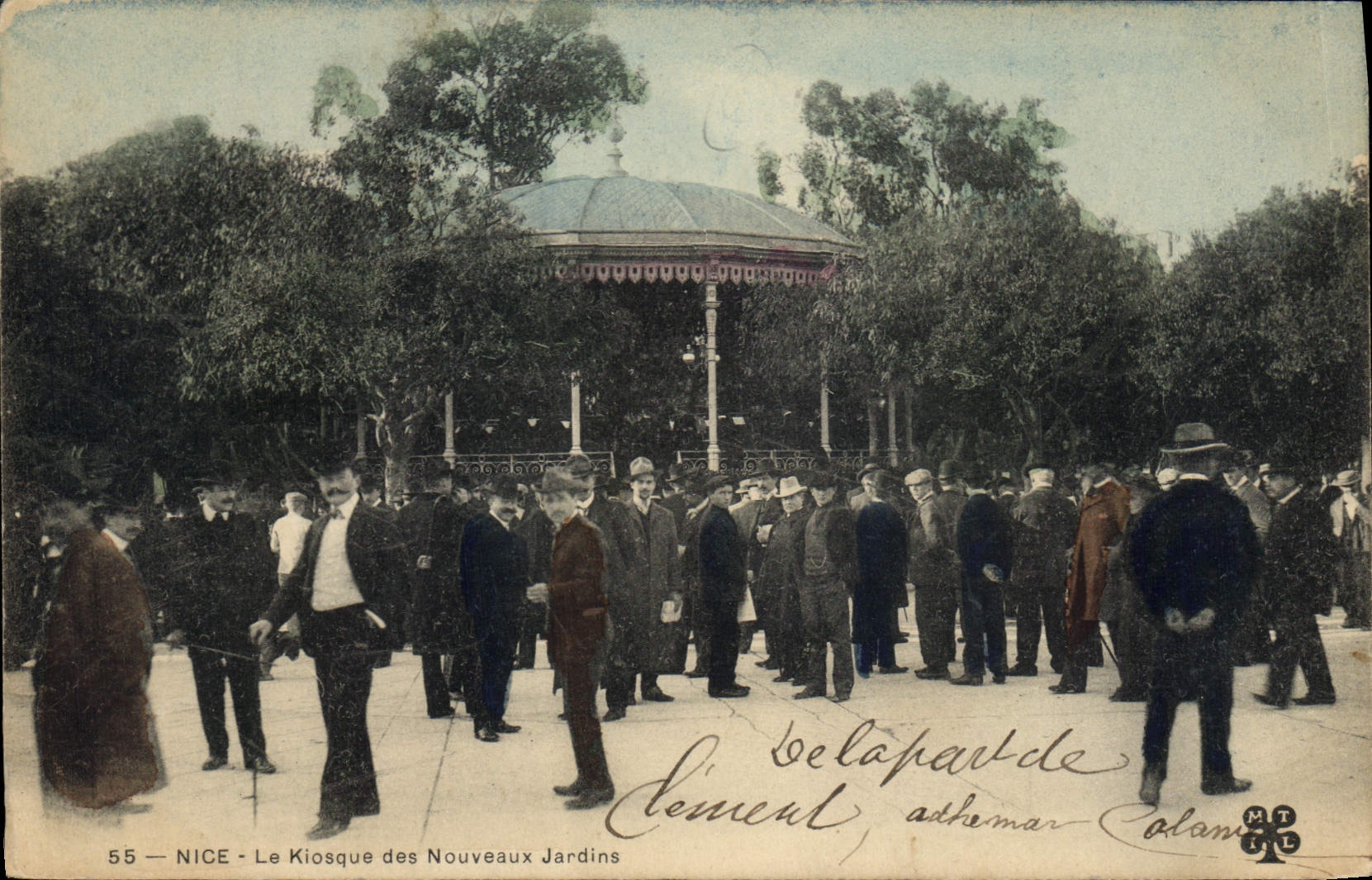 NICE - Le Kiosque des Nouveaux Jardins — éditeur Cément Astheman, n°55