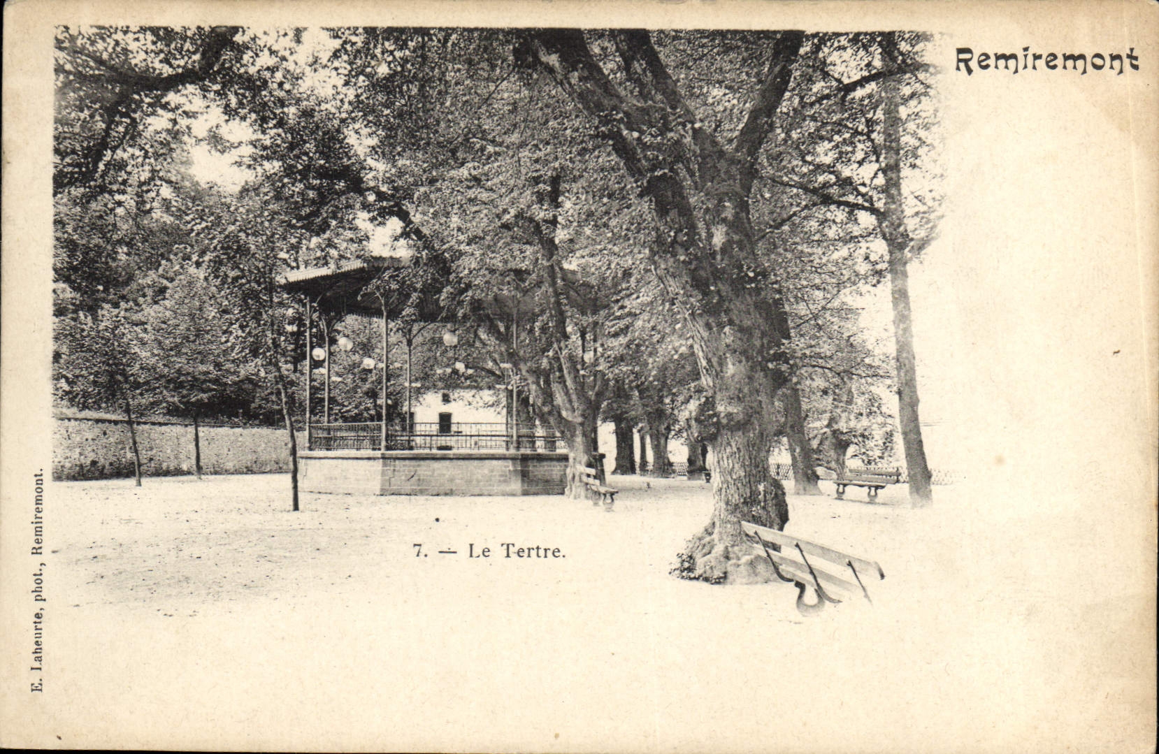 CPA Kiosque Remiremont le tertre 
