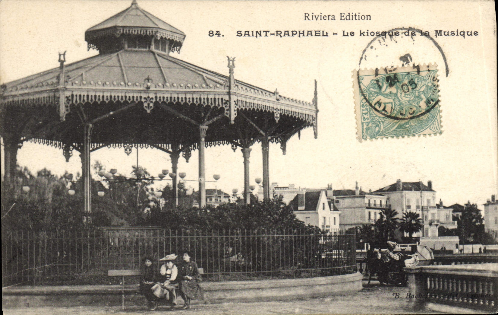 CPA Kiosque de la musique Saint Raphael 