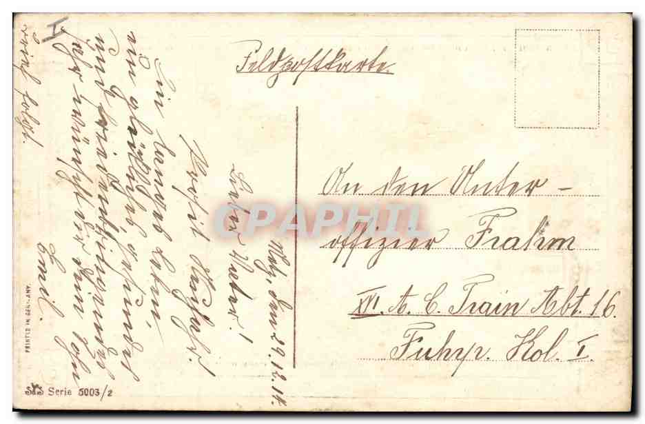 CPA Chien Chiens Basset Enfant  — Rückseite