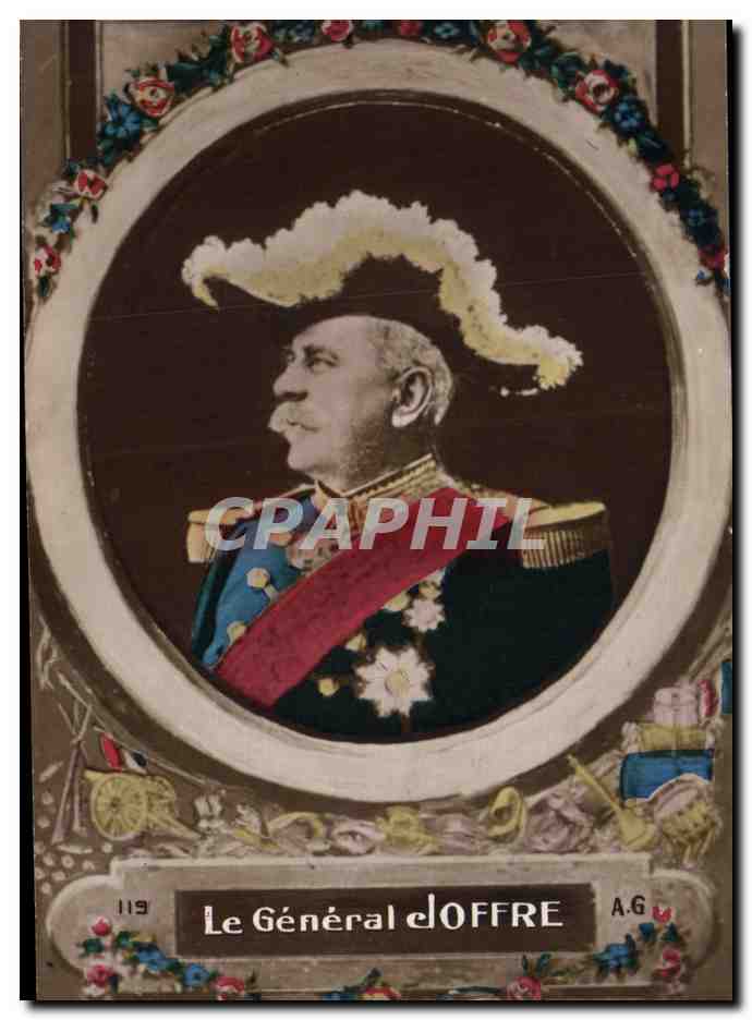 CPA Militaria General Joffre 