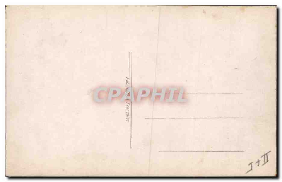 CPA Militaria General Joffre  — Verso