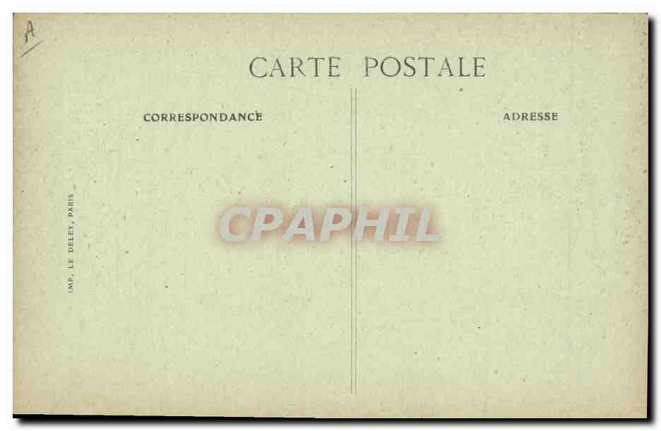 CPA Militaria Les fetes de la Victoire a Paris 14 Juillet 1919 Les Marechaux Foch et Joffre  — Rückseite