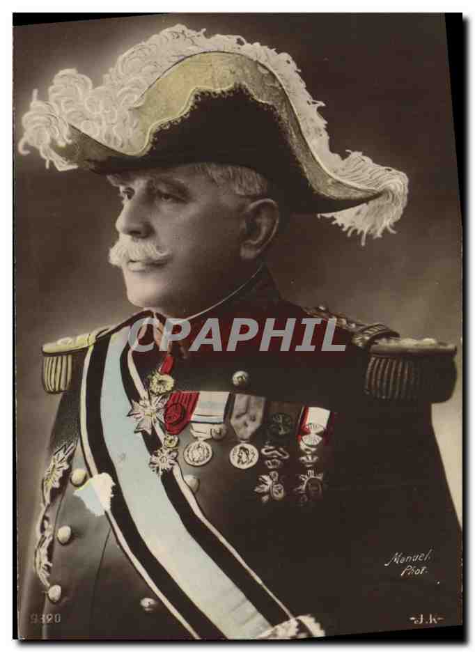 CPA Militaria General Joffre