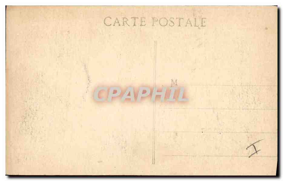 CPA Militaria Le General Joffre et le General de Castelnau a la bataille de la Marne — Rückseite