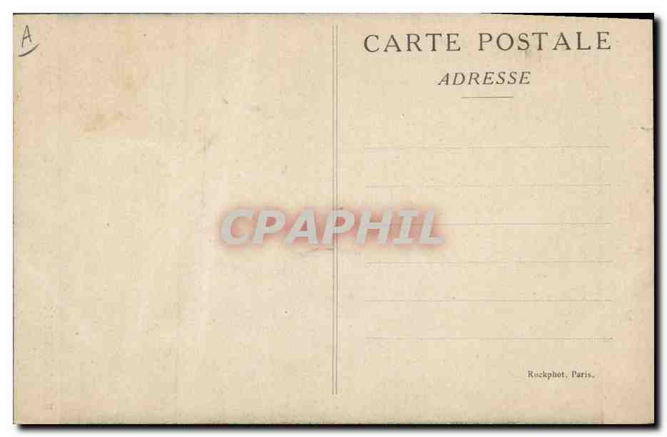 CPA Militaria Joffre Jacquier — Rückseite