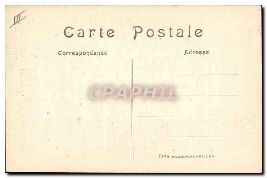 CPA Militaria De Castelnau Joffre Pau — Verso