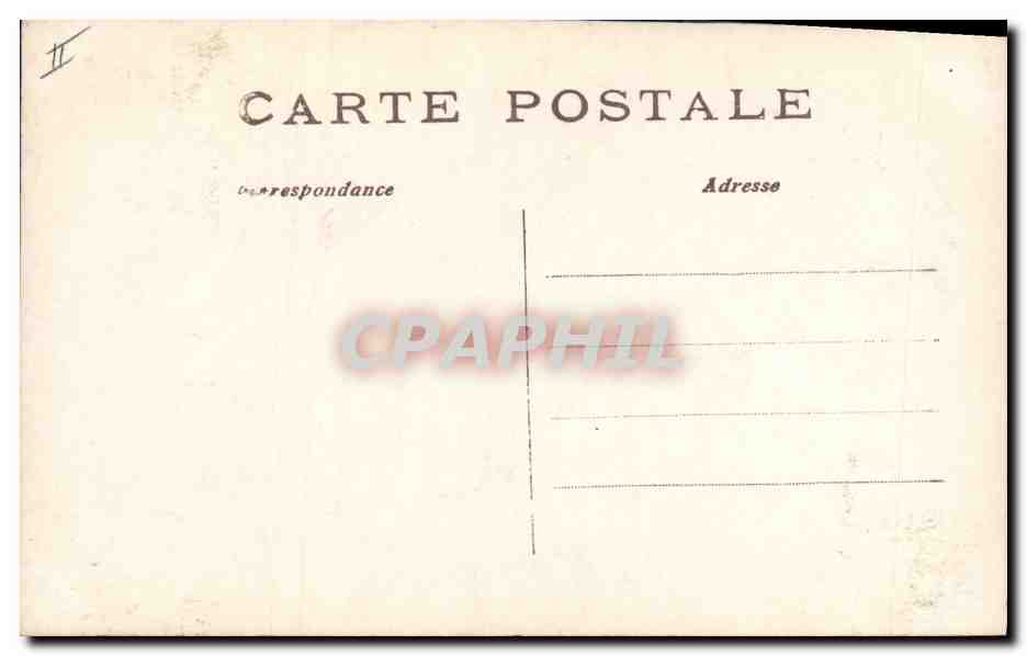 CPA Militaria General Joffre Generalissime — Verso